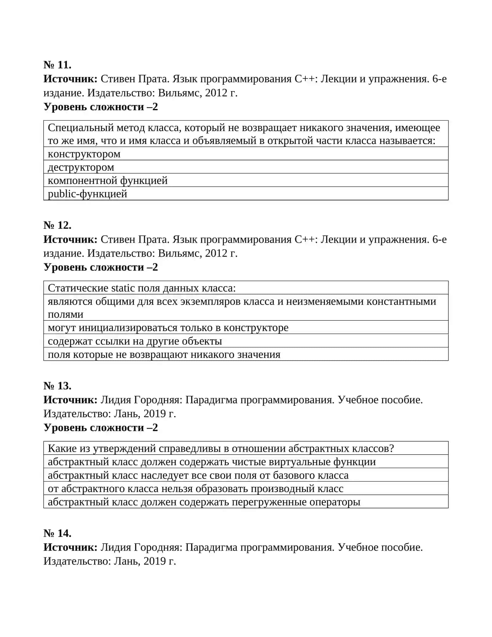 Процедурная парадигма программирования 4