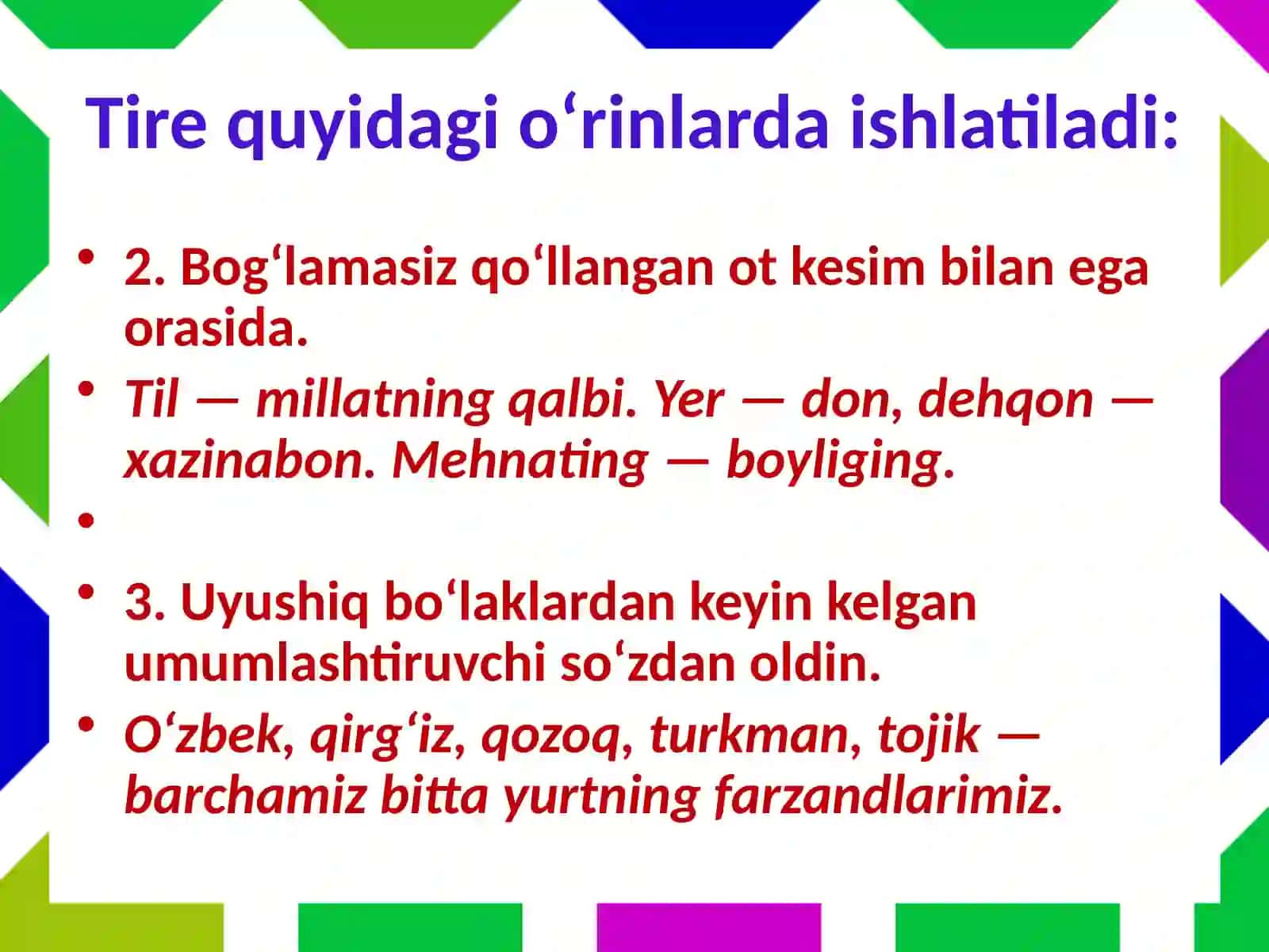 Tire tinish belgisini ishlatilishi 4