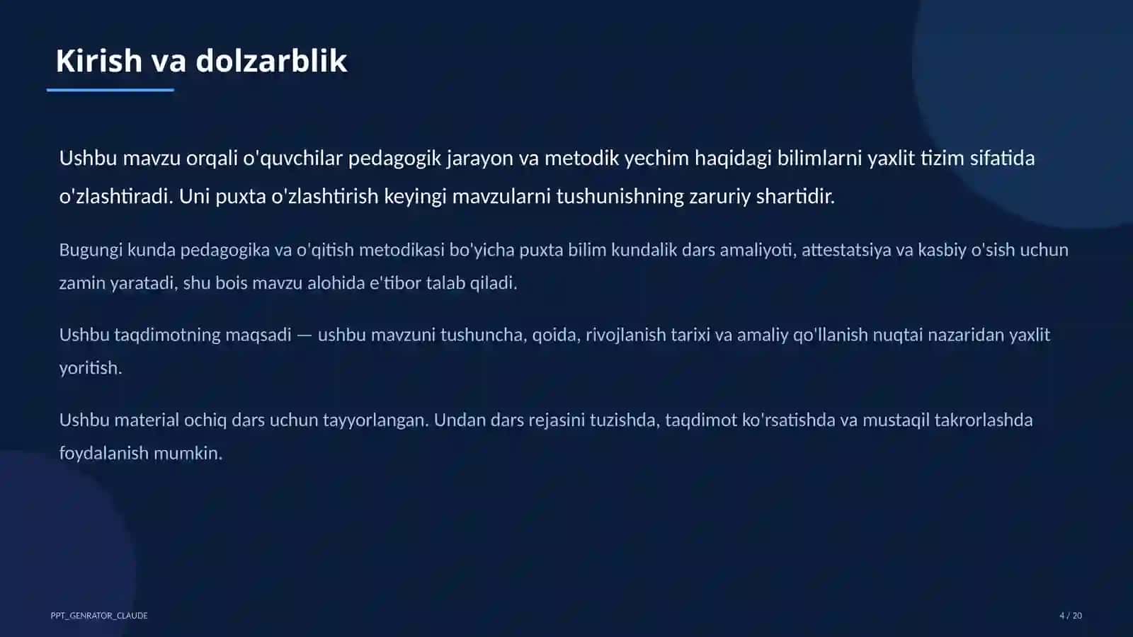 O'quvchilarning yosh xususiyatlari va pedagogik yondashuv 4