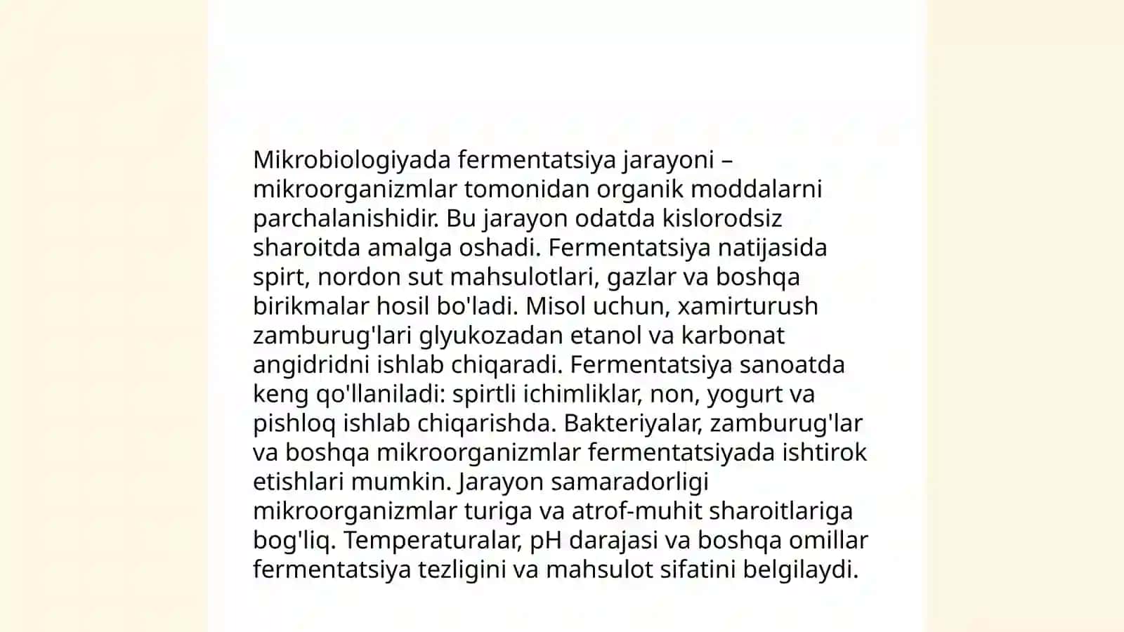 Meva sabzavot chiqindilarini mikrobiologik qayta ishlash 4
