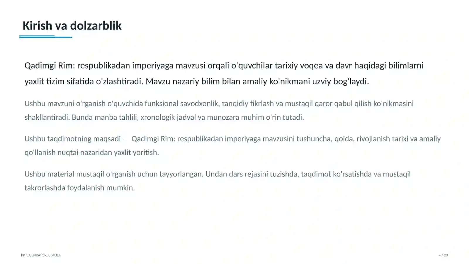 Qadimgi Rim: respublikadan imperiyaga (6-sinf) 4