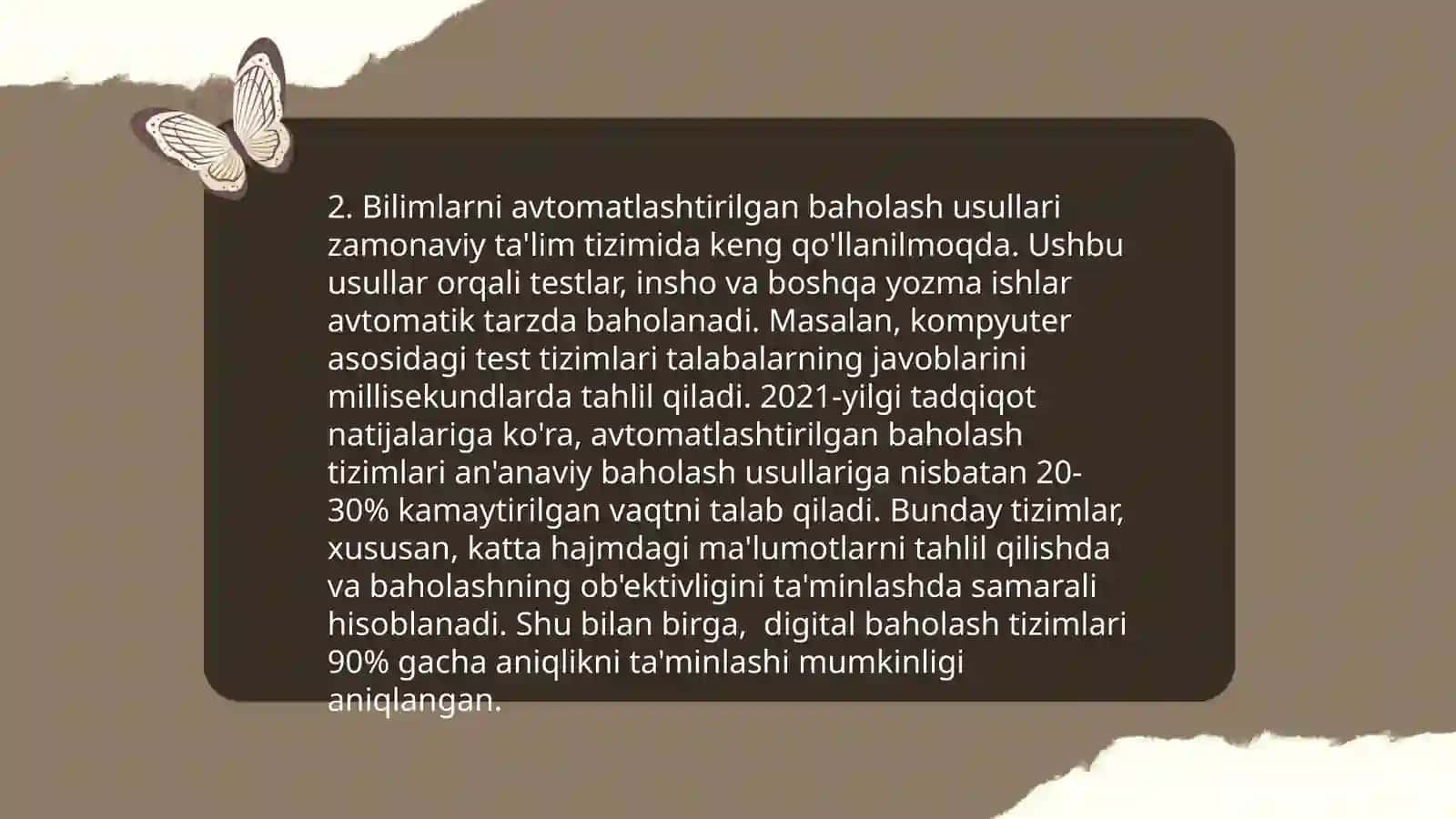 Elektron test sinovlari tizimlari 4