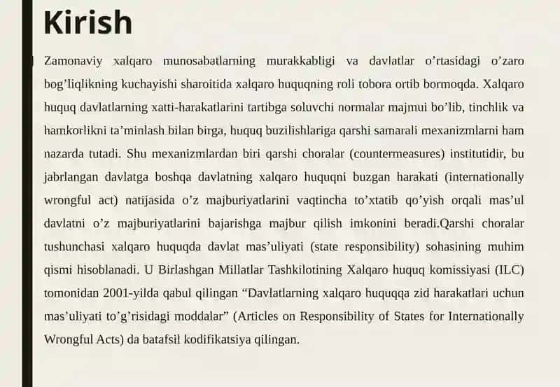Xalqarohuquqdaqarshichoralar 4