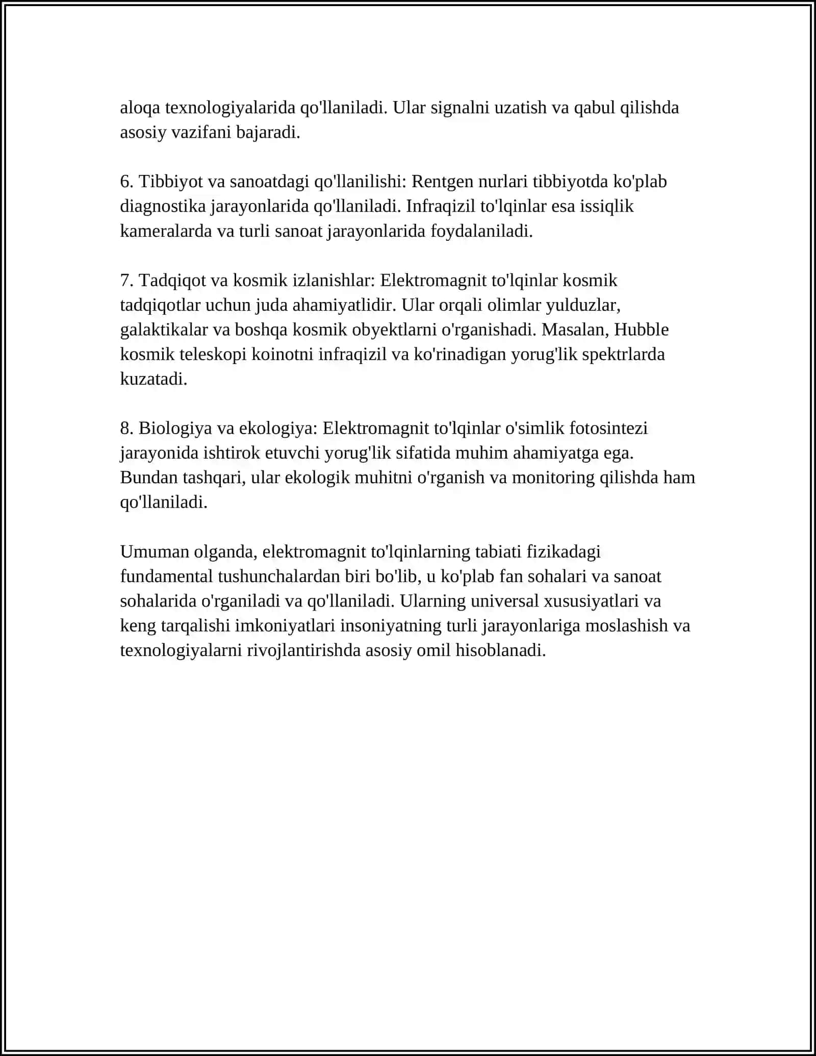 ELEKTRAMAGNIT TOLQINLARNING KORPUSKULYAR NAZARYASI 4