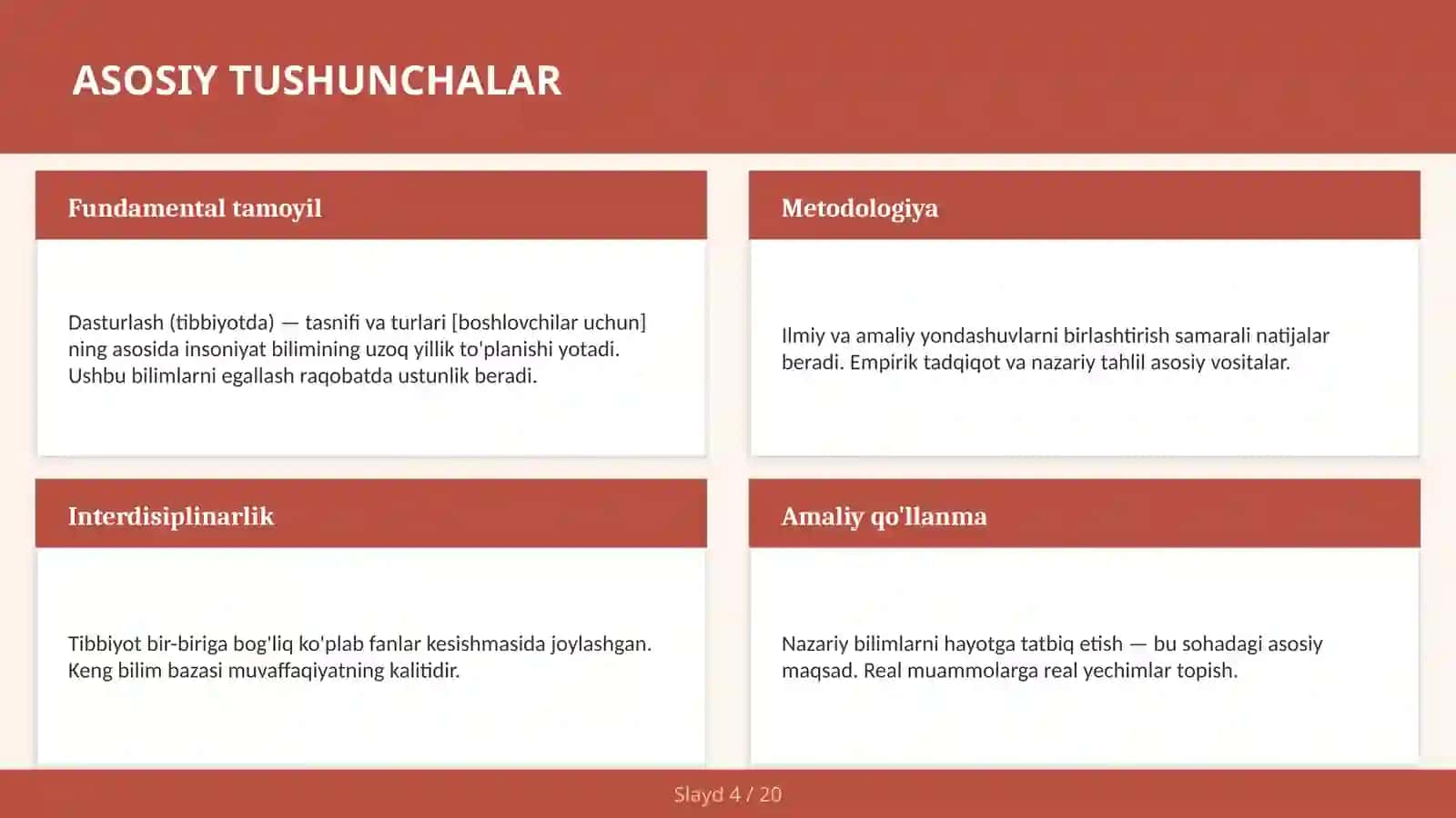 Dasturlash (tibbiyotda) — tasnifi va turlari [boshlovchilar uchun] 4