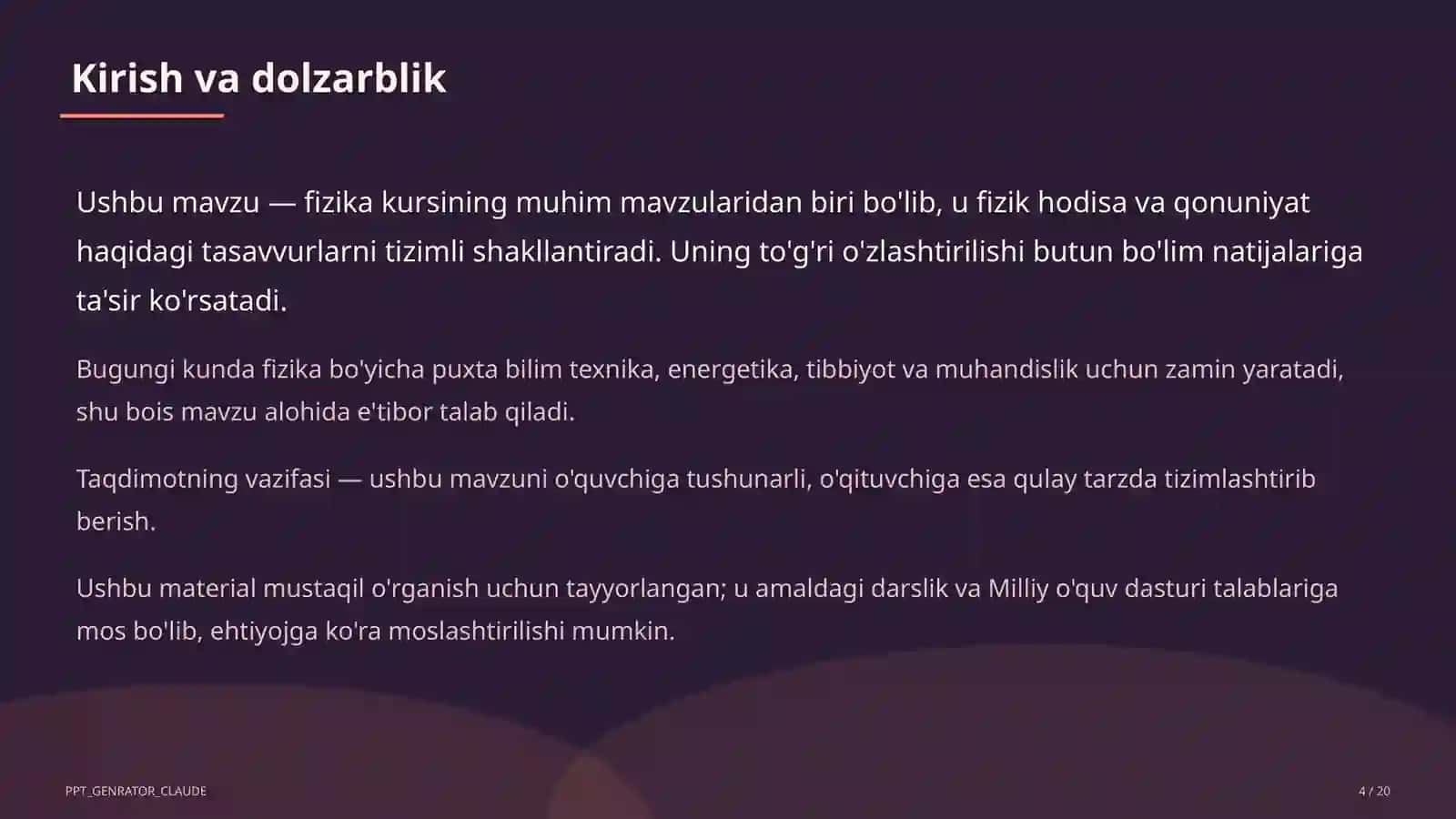 Geometrik optika: yorug'likning qaytishi va sinishi (11-sinf) 4
