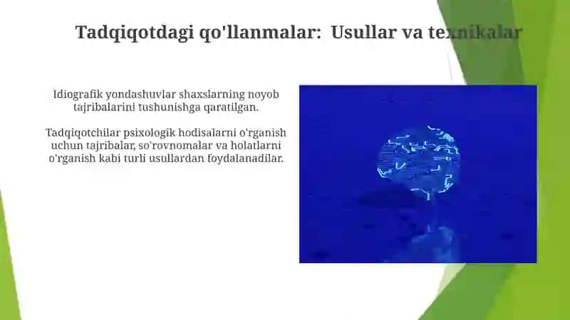 Zamonaviy psixologiyada ideografik va nomotetik yondashuvlar 4