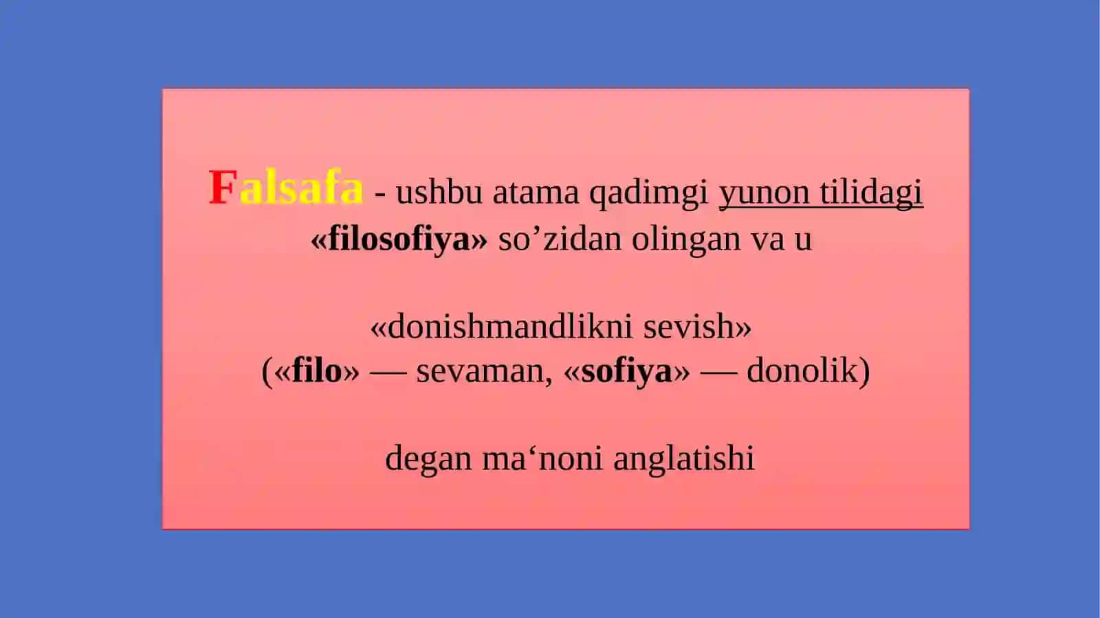 Falsafa fanining asosiy maqsadi va bo'lg'usi pedagoglarda o'qitilishining nazariy-amaliy ahamiyati 4