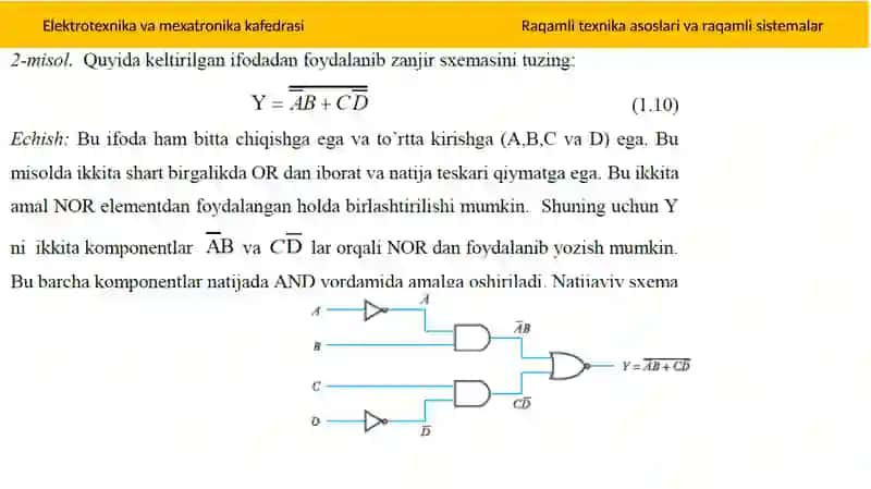 Bul algebrasi 4