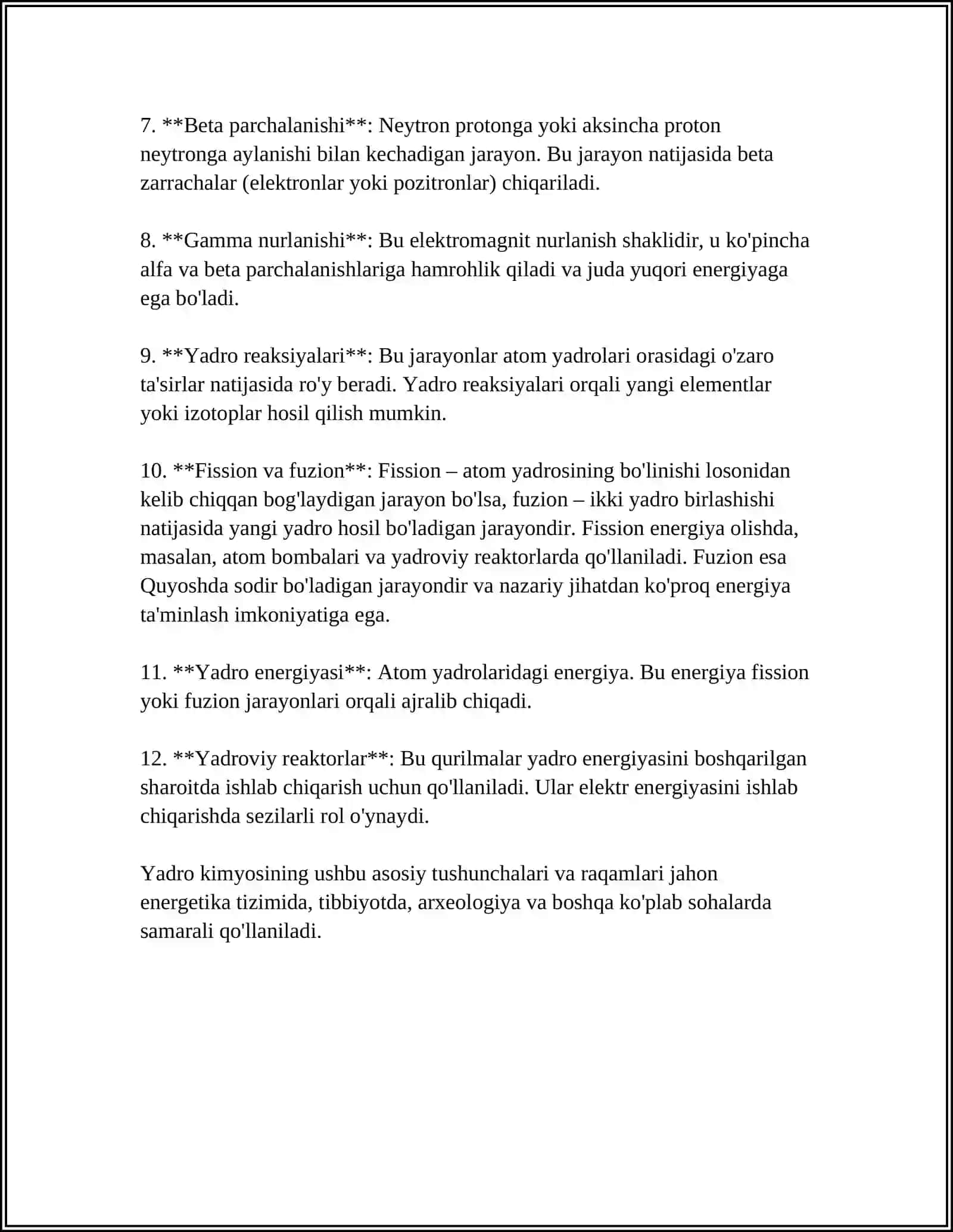 YADRO KIMYOSI VA UNING TIBBIYOTDAGI AHAMIYATI 4