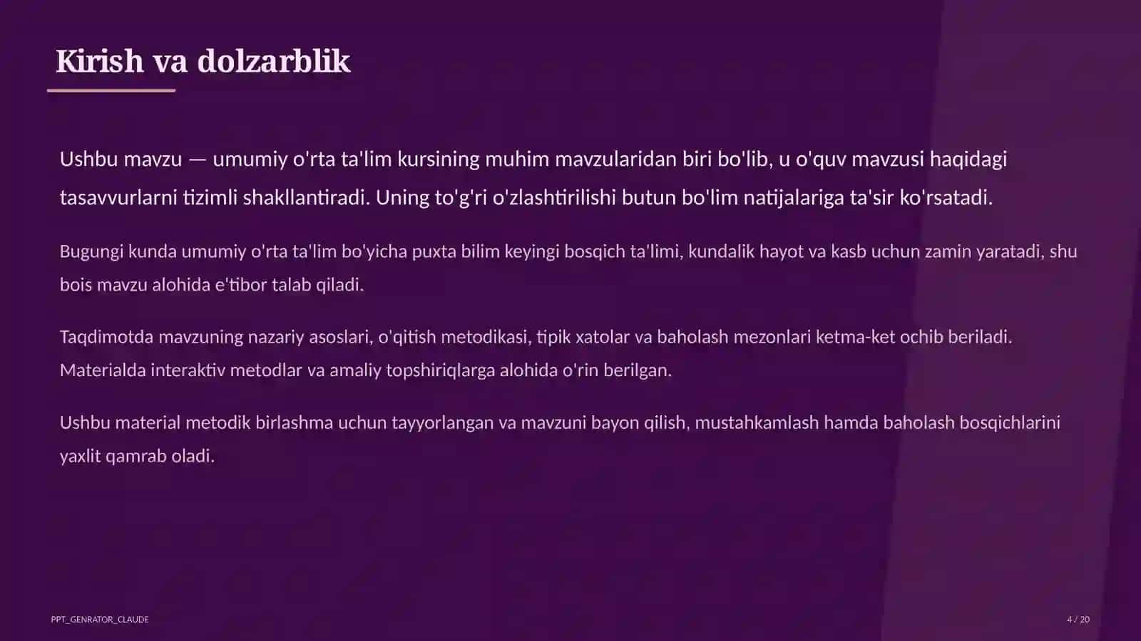 PIRLS va TIMSS xalqaro baholash dasturlariga tayyorgarlik: topshiriq turlari va misollar 4