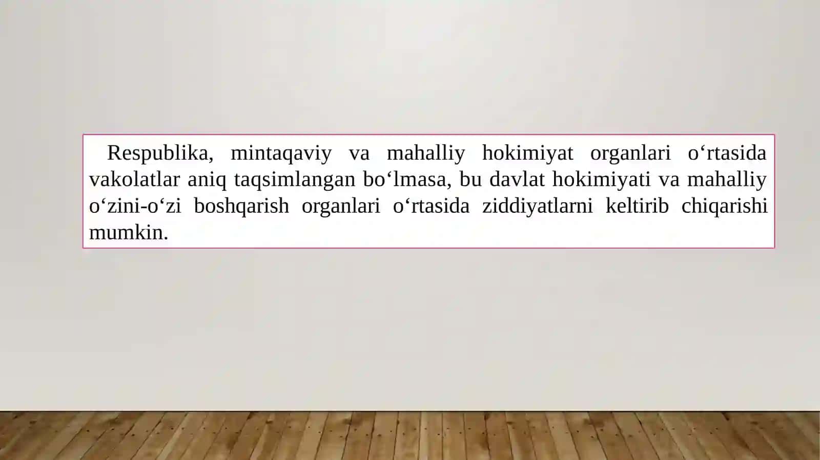 Mahalliy boshqaruv organlarining faoliyati 4