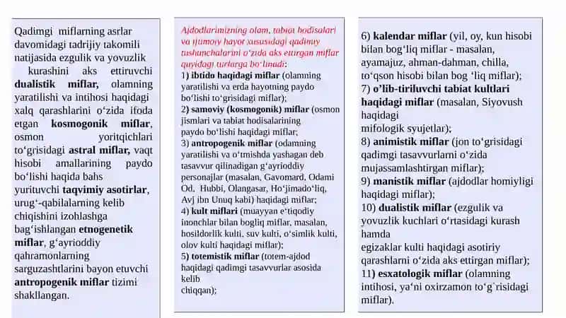 Mifning turlari 4