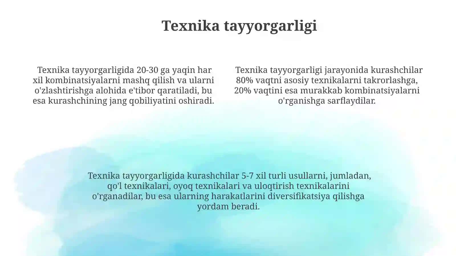 Kurashda tayyorgarlik turlari 4