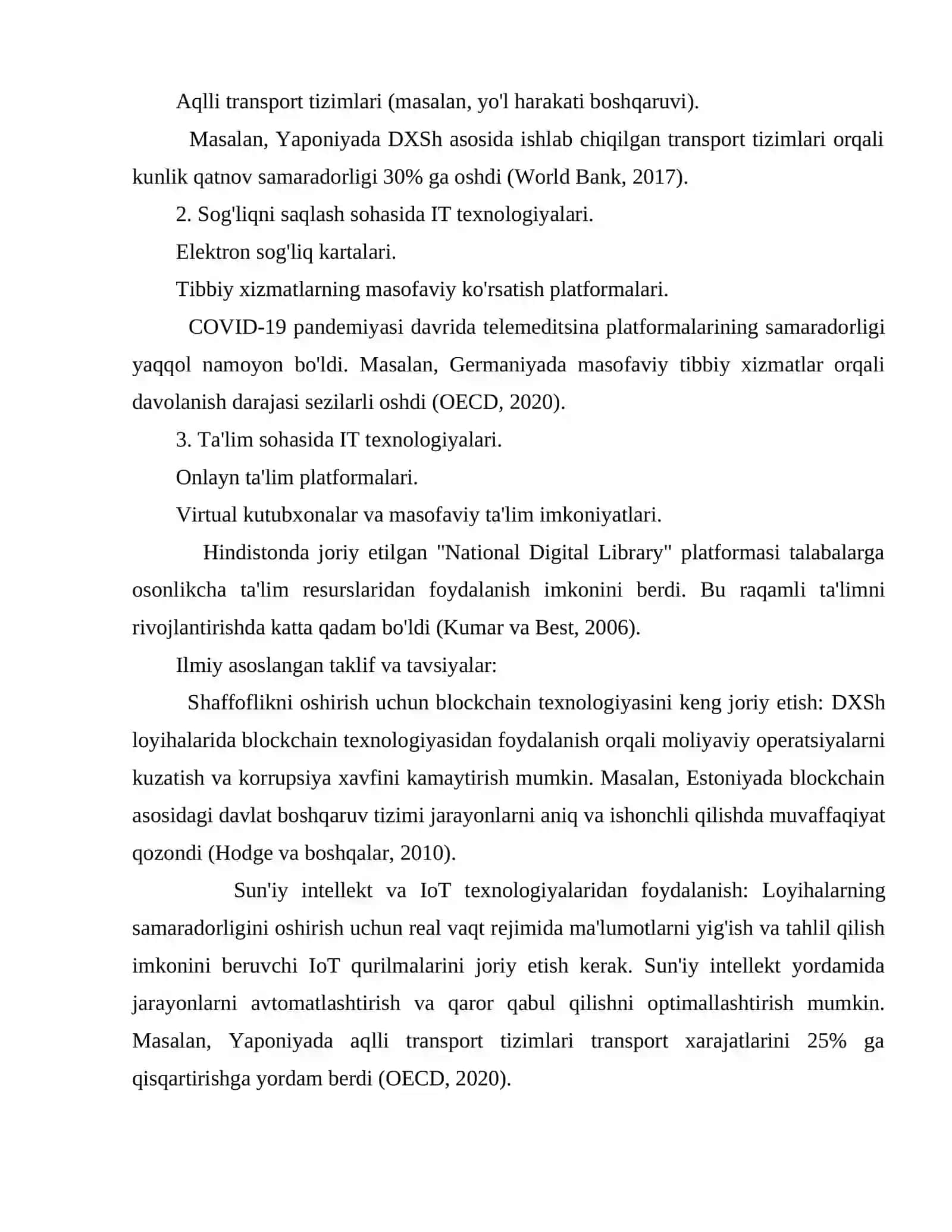 Davlat-xusuiy sherikchilik loyihalari samaradorligida ITning o‘rni 4