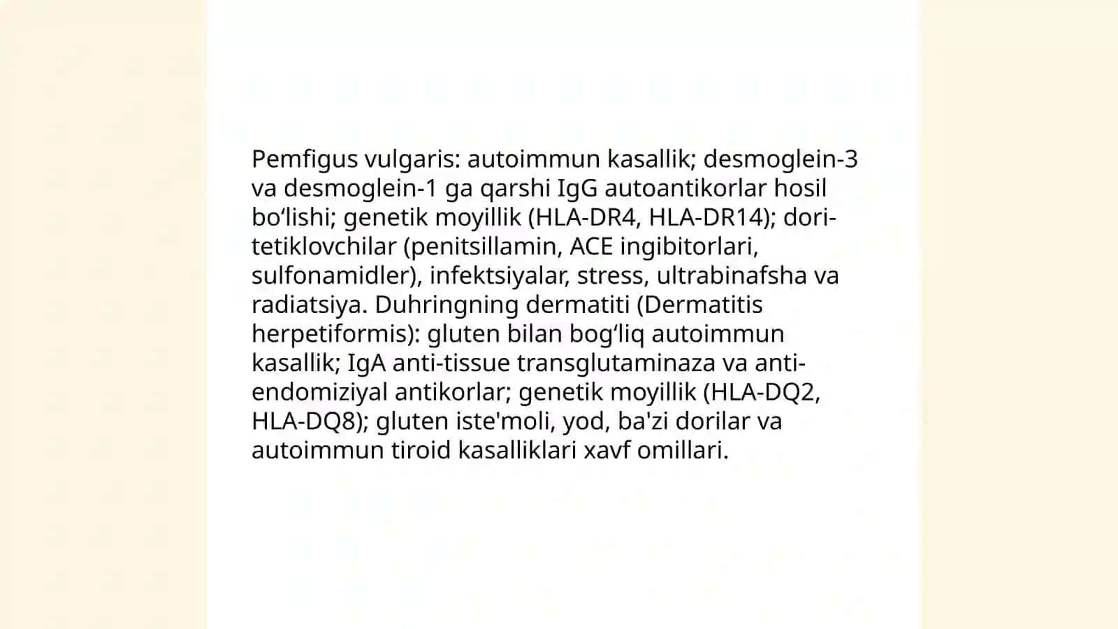 Chin pòrsildoq pufakli yara va Dyuringning uchuqsmon dermatiti 4