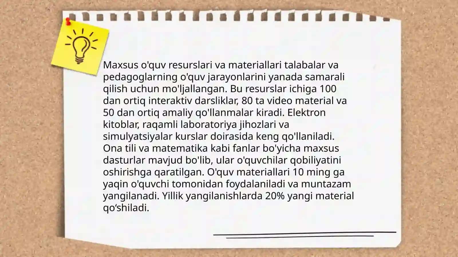 Ko'rishida uqsoni bo'lgan bolalar uchun maktabgacha ta'lim tashkiloti faoliyati 4