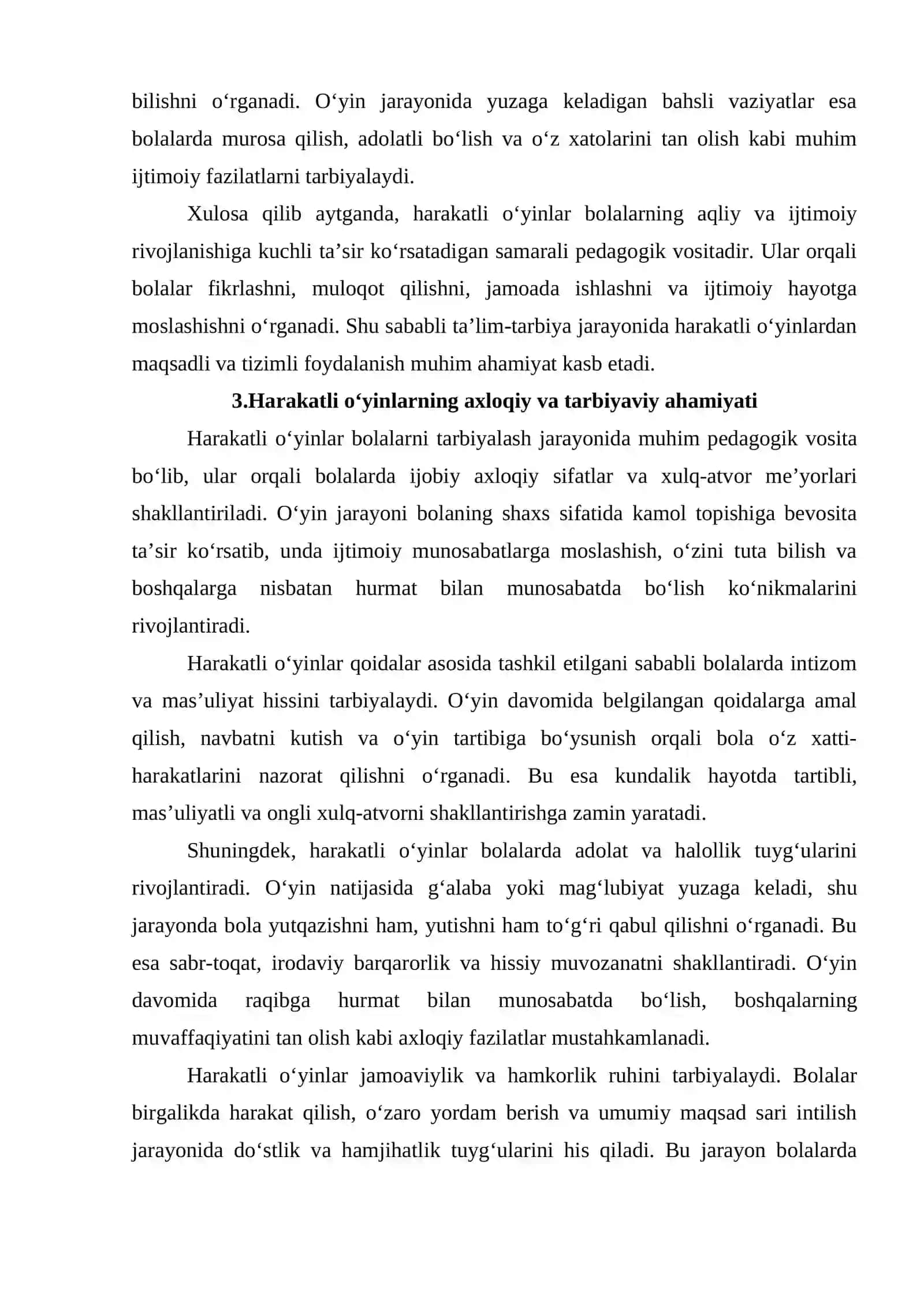 Harakatli o‘yinlarni bolalarni tarbiyalashdagi ahamiyati 4