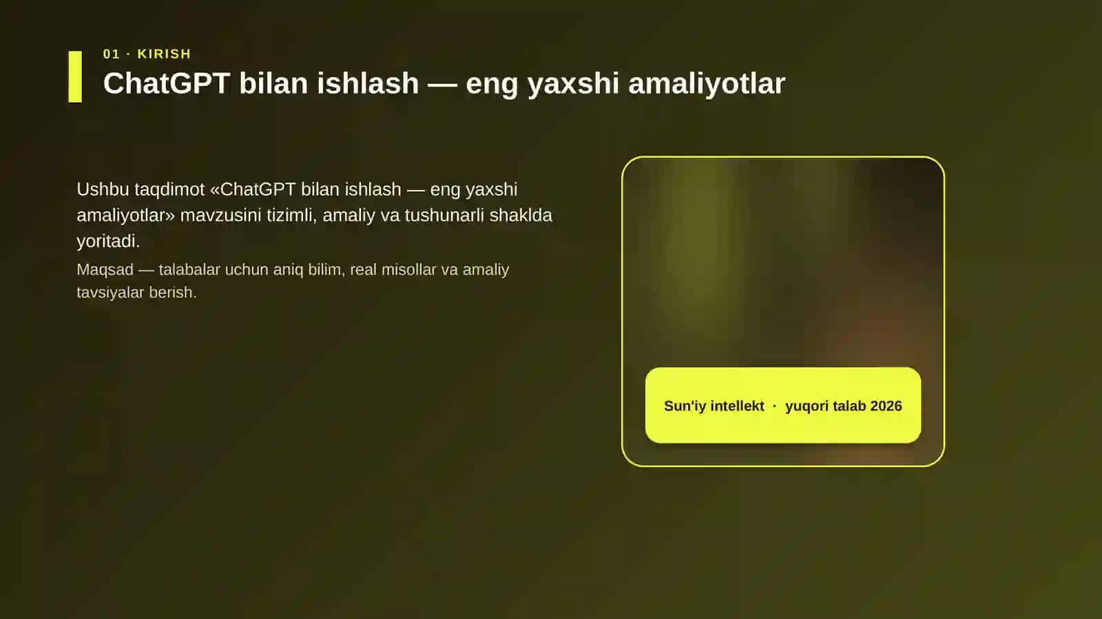 ChatGPT bilan ishlash — eng yaxshi amaliyotlar 4