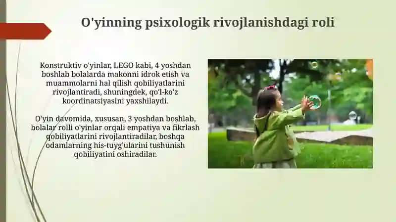 Ilk bolalik davrida psixik rivojlanish 4