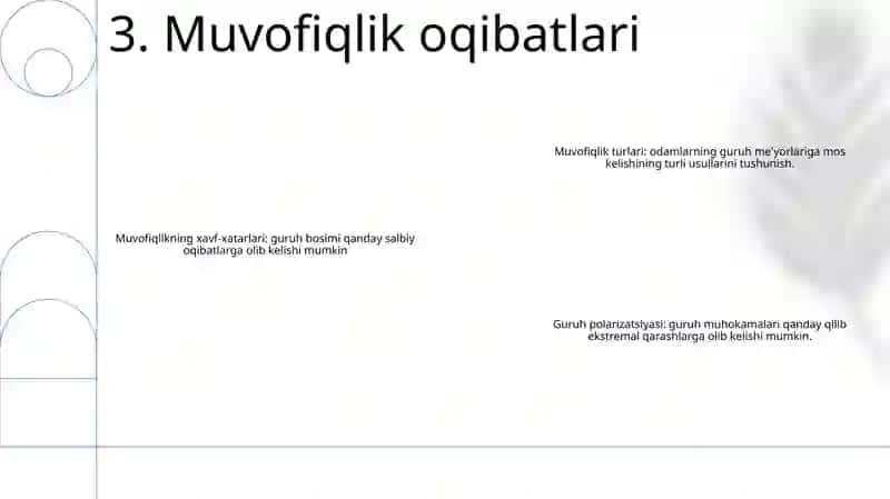 Guruh Bosimi.Konformlik Turlari.Guruhiy Qutblanish Mavzusiga 4