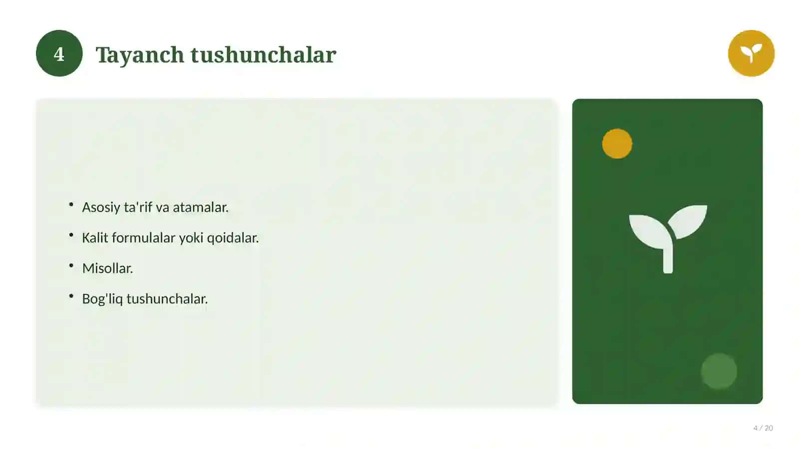 Tasviriy san'at fanidan 11-sinf: dars uchun slayd-taqdimot 4