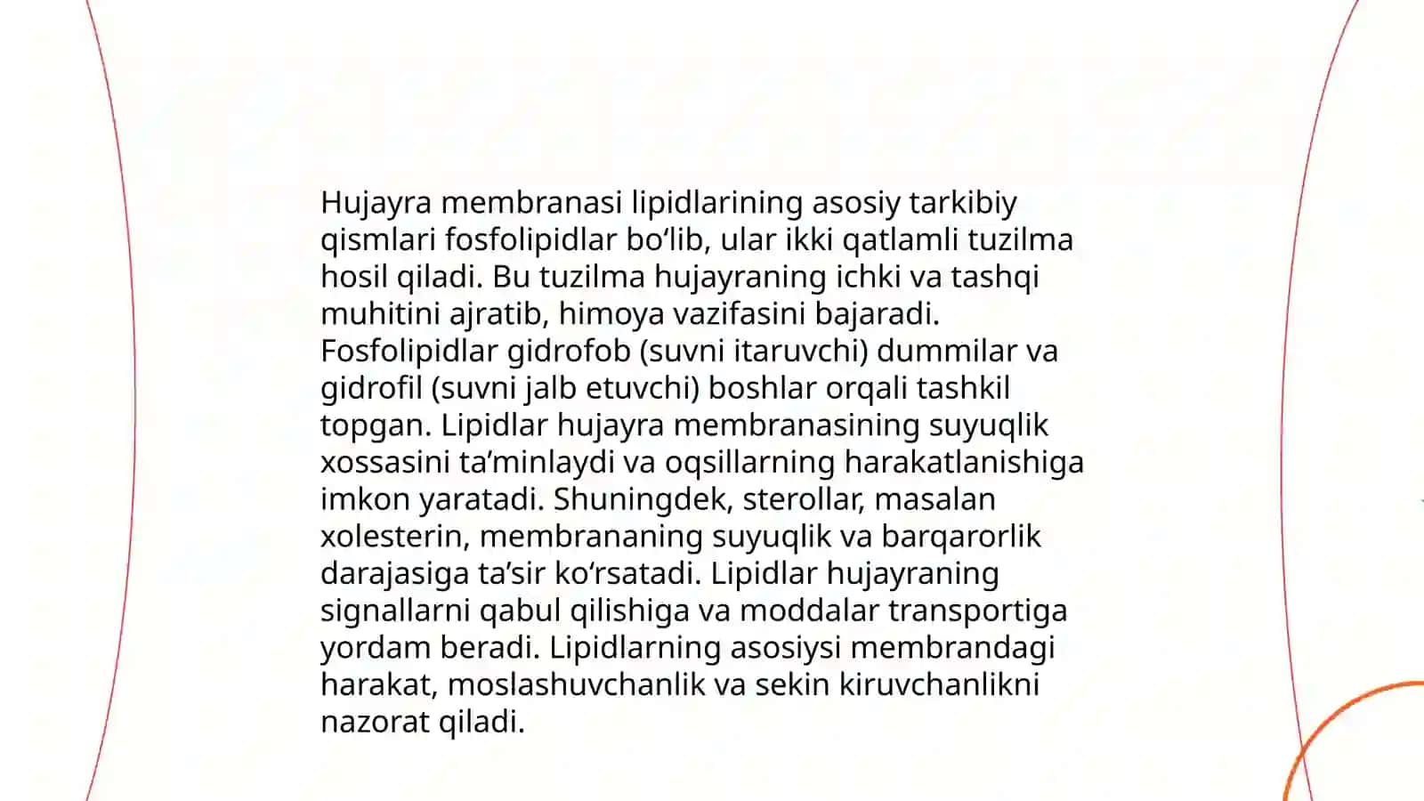 Hujayra tuzilishi va kimyoviy tarkibi 4