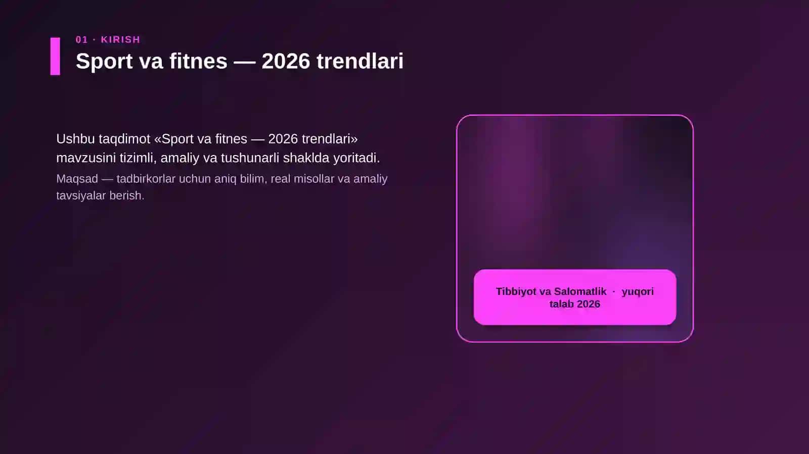 Sport va fitnes — 2026 trendlari 4