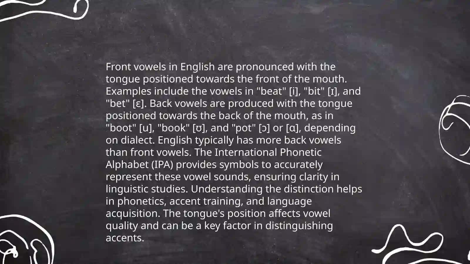 Classification of vowels 4