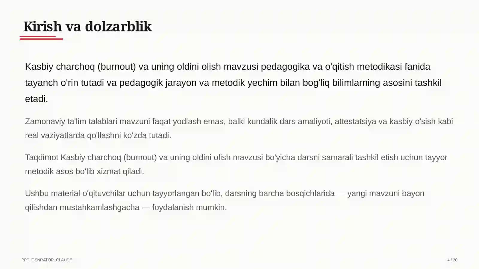 Kasbiy charchoq (burnout) va uning oldini olish 4