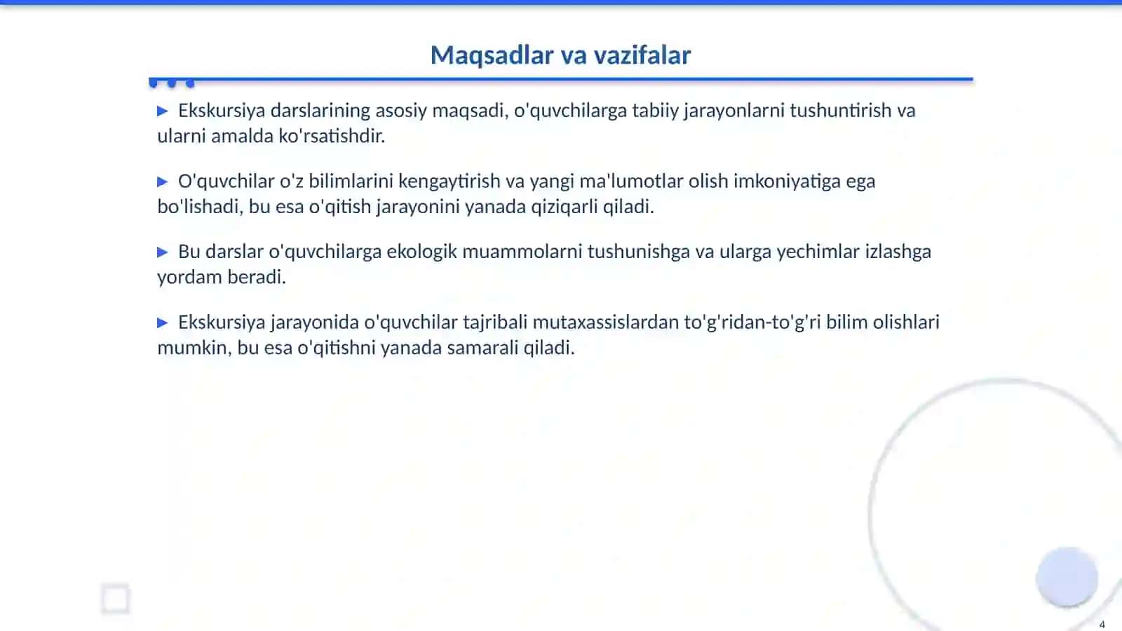 Boshlang‘ich ta’lim tabiiy fanlarida ekskursiya darslari 4