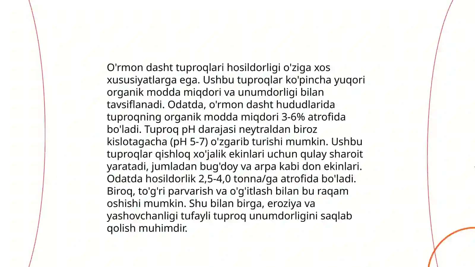 O'rmon va o'rmon dasht tuproqlari 4