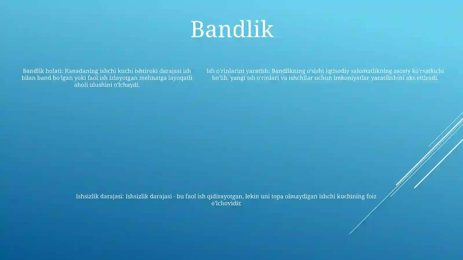 Kanada Makroiqtisodiyot KoʻRsatkichlari 4