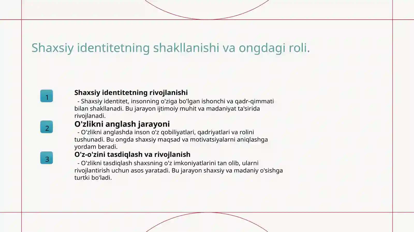 Men-konsepsiyasi va shaxsning o'z o'zini aktualizatsiya qilishi 4