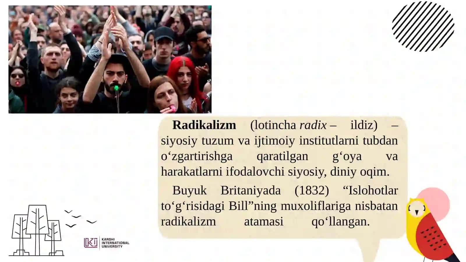 Diniy fundamentalizm, radikalizm va terrorizmning tarixi va yo'nalishlari 4