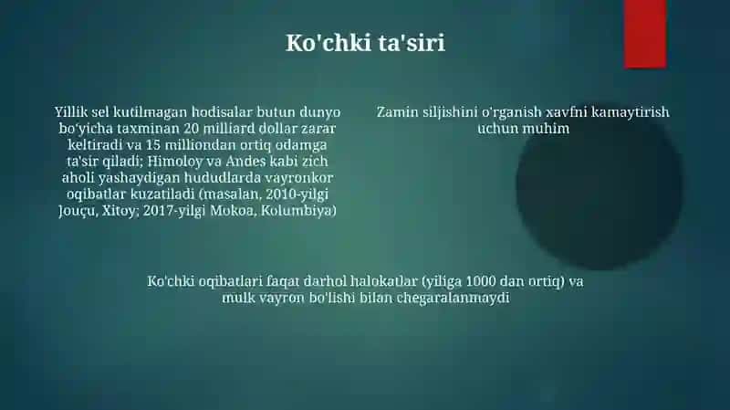 Yer silkinishlariga ta'sir qiluvchi geologik omillar 4