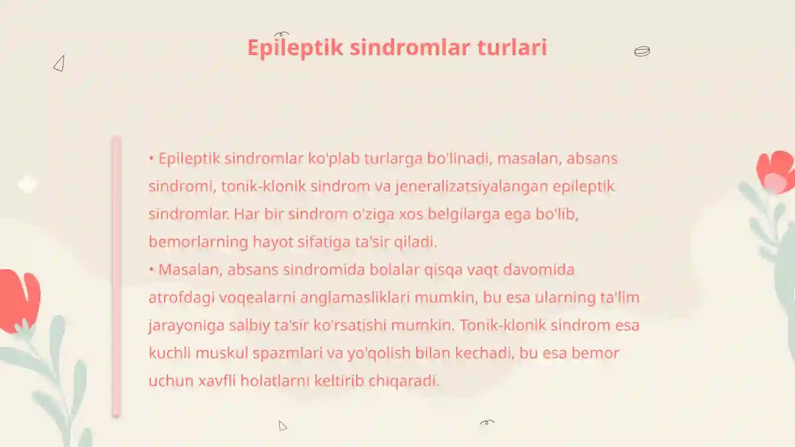Epileptik sindromlar 4