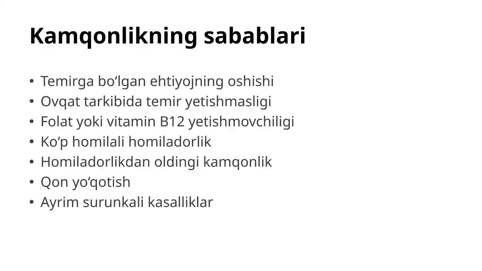 Homladorlik kamqonlik va buyrak kasalliklari 4