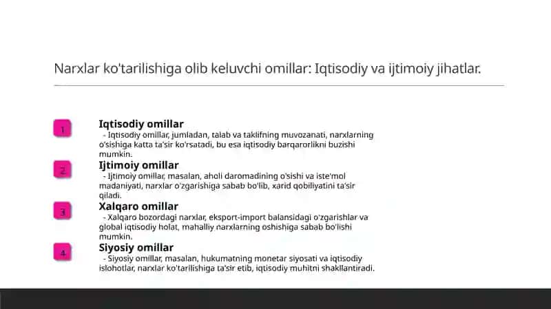 Inflasiya va uning oqibatlari 4