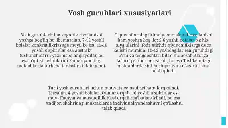Muloqot va munosabatlarning yoshga bog‘liq xususiyatlari 4