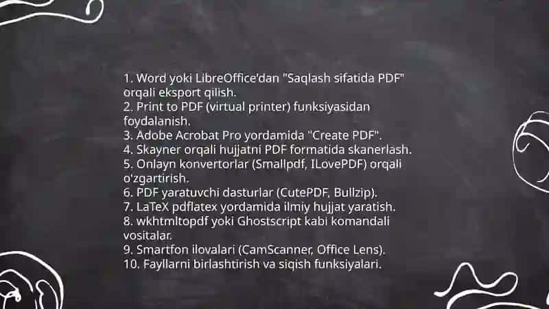 PDF format nima? 4