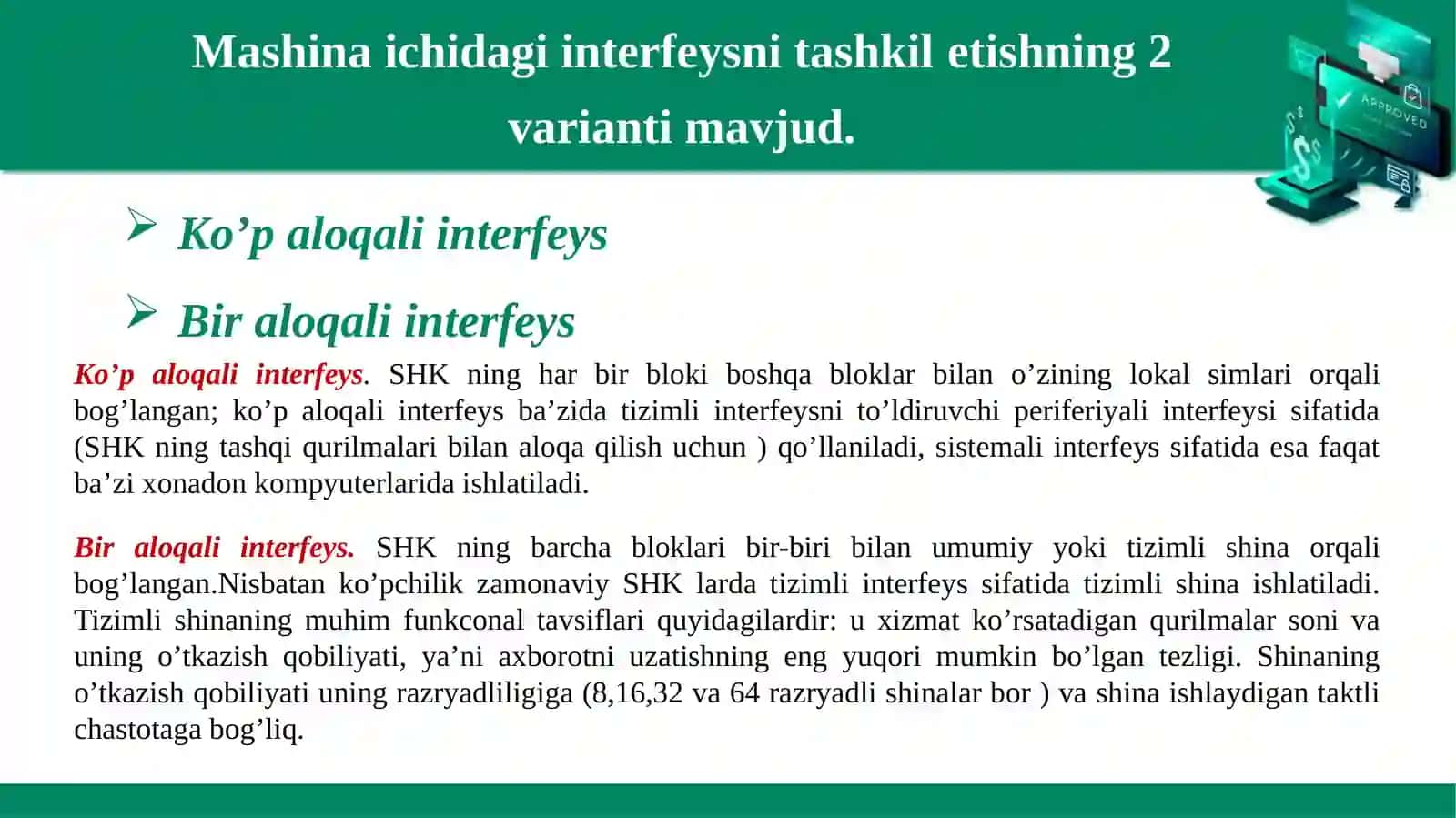 PERIFERIYALI INTERFEYS 4