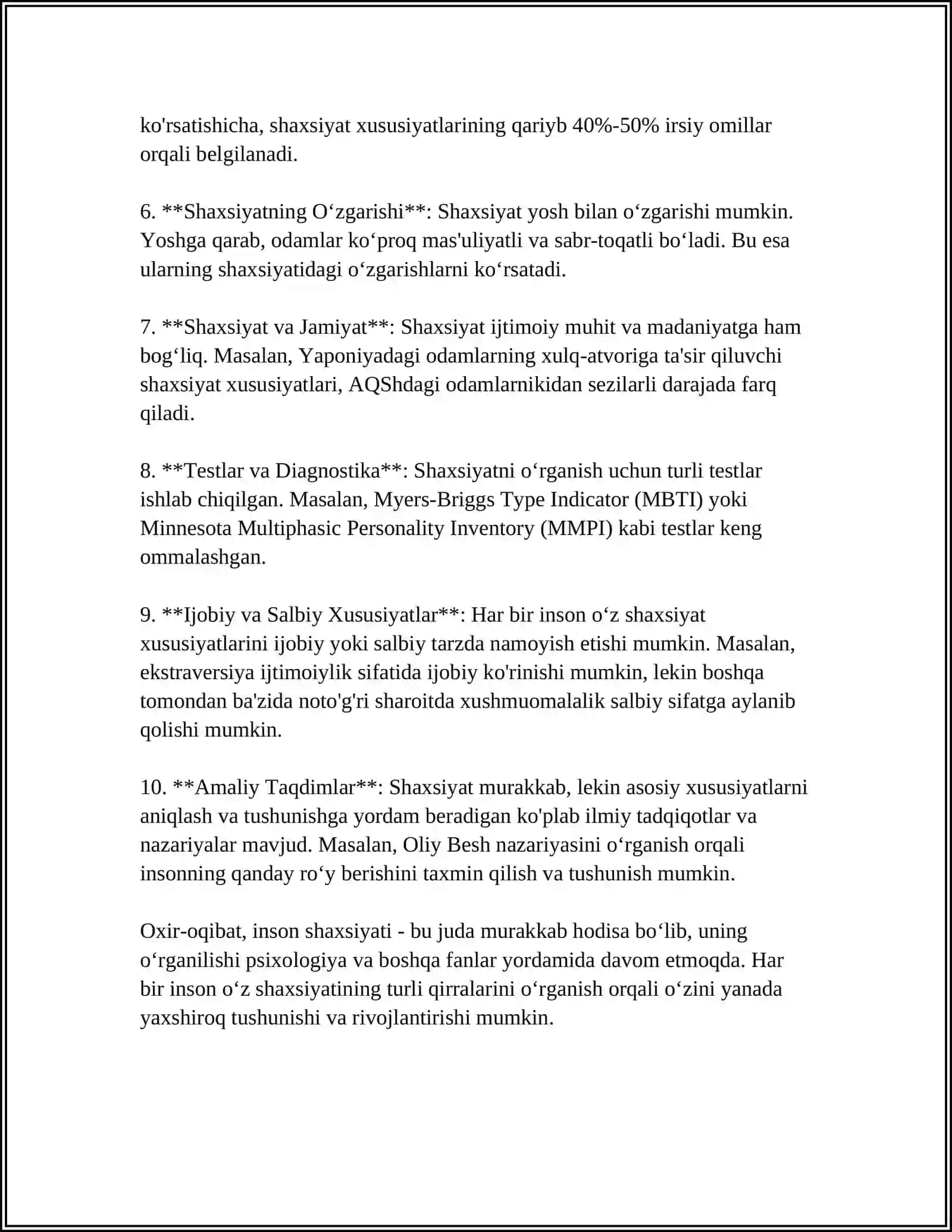 INSONLARNI INDIVIDUAL XUSUSIYATLARI ORGANIZM REZERVLARI VA ADAPTATSIYA 4