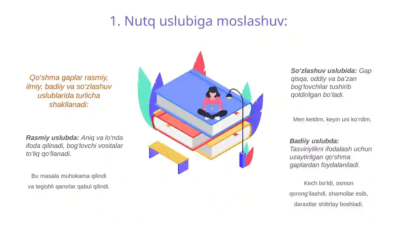 Qo‘shma gaplarning nutqiy xususiylashuvi 4