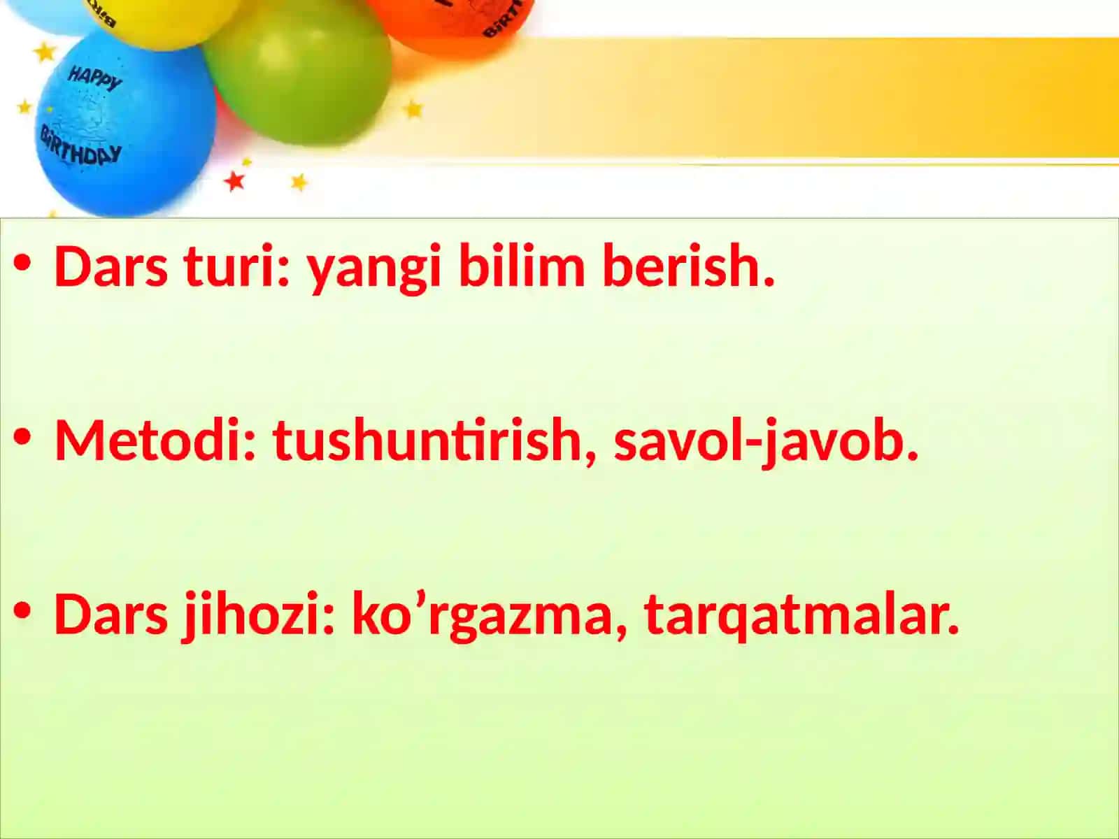 OTNI O'RGANISH DARSLARI RE'JASI VA ISHLANMASINI TUZISH 4