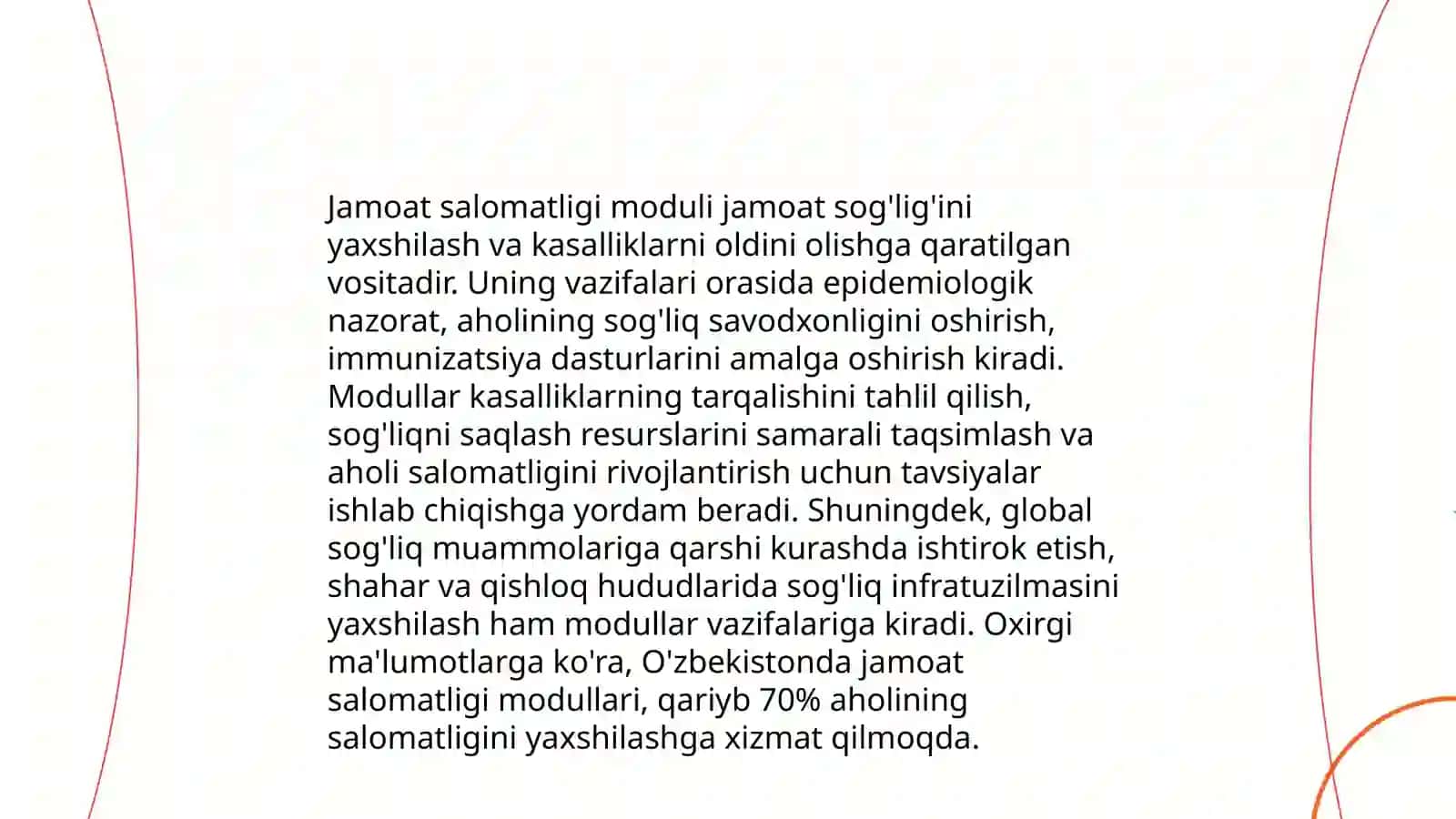 Tibbiyot Statistika Moduli 4