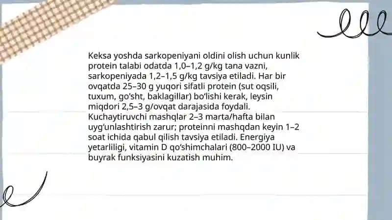 Keksa yoshda unumli ovqatlanish 4