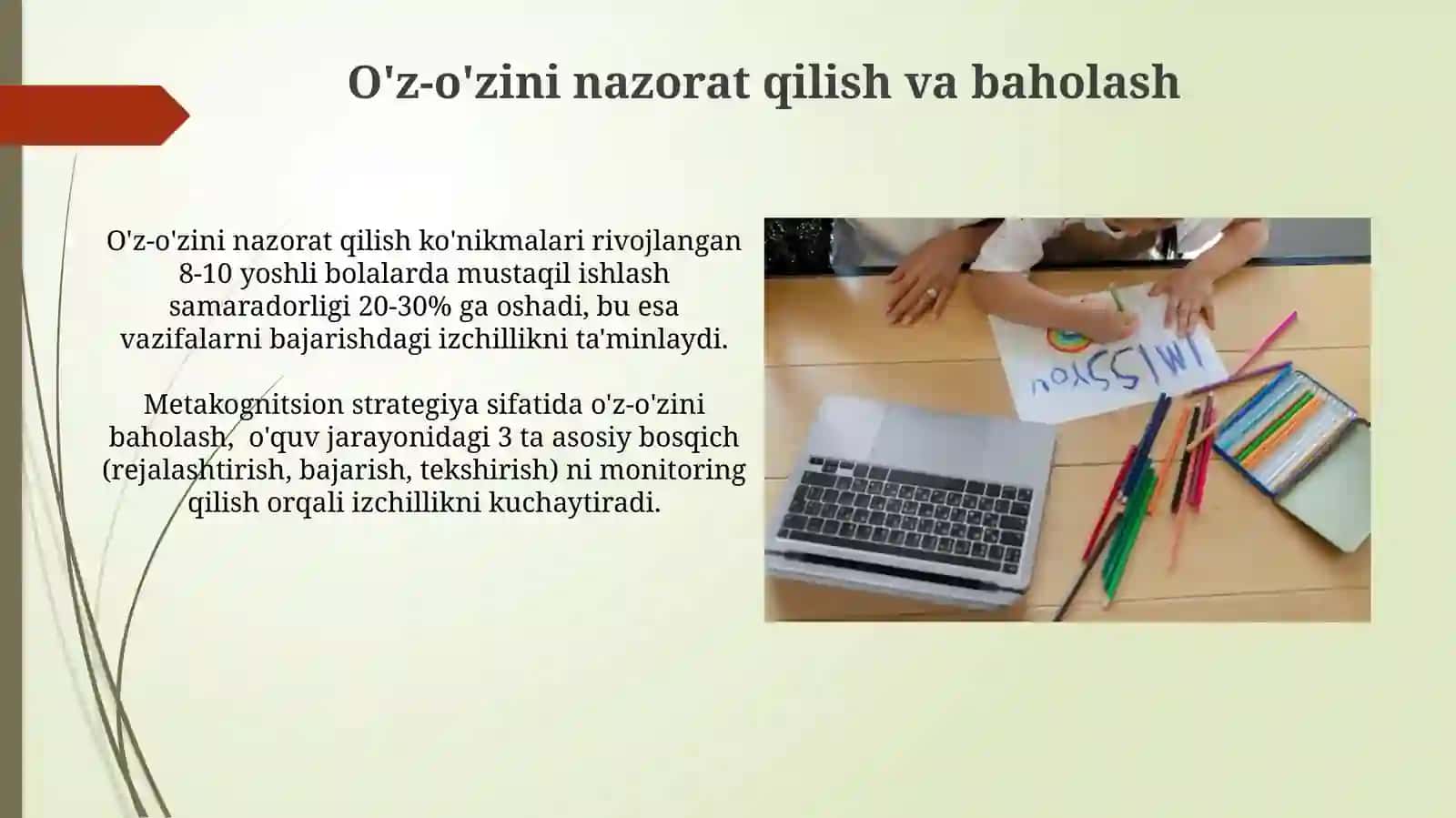 Izchillik va motivatsiya 4