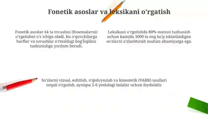 Ingliz tilida o‘qishni o‘rgatish 4