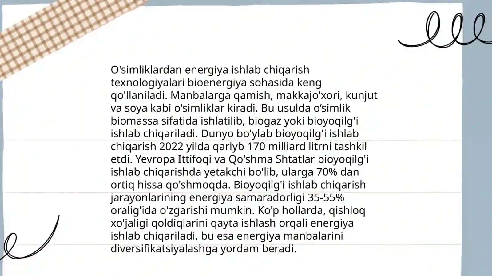 Tabiat va texnologiyalarning integratsiyasi 4
